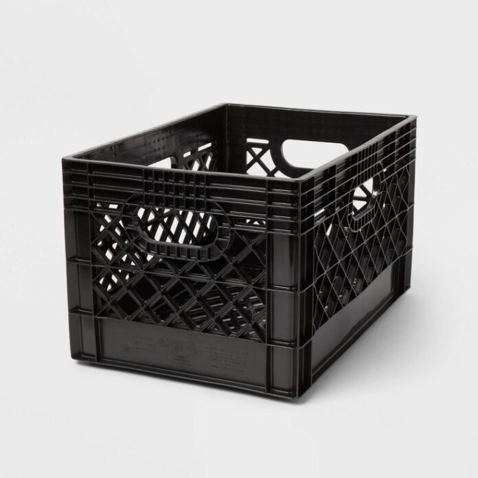 plastic crates